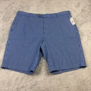 NEW‎ Brooks Brothers Bermuda Shorts Seersucker Men Sz 40 Preppy Summer Travel